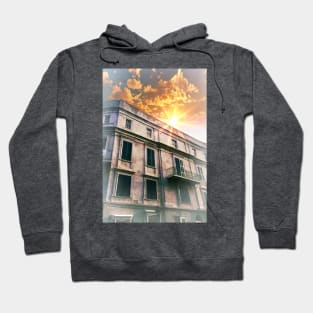 New Orleans Sunset Architecture Hoodie